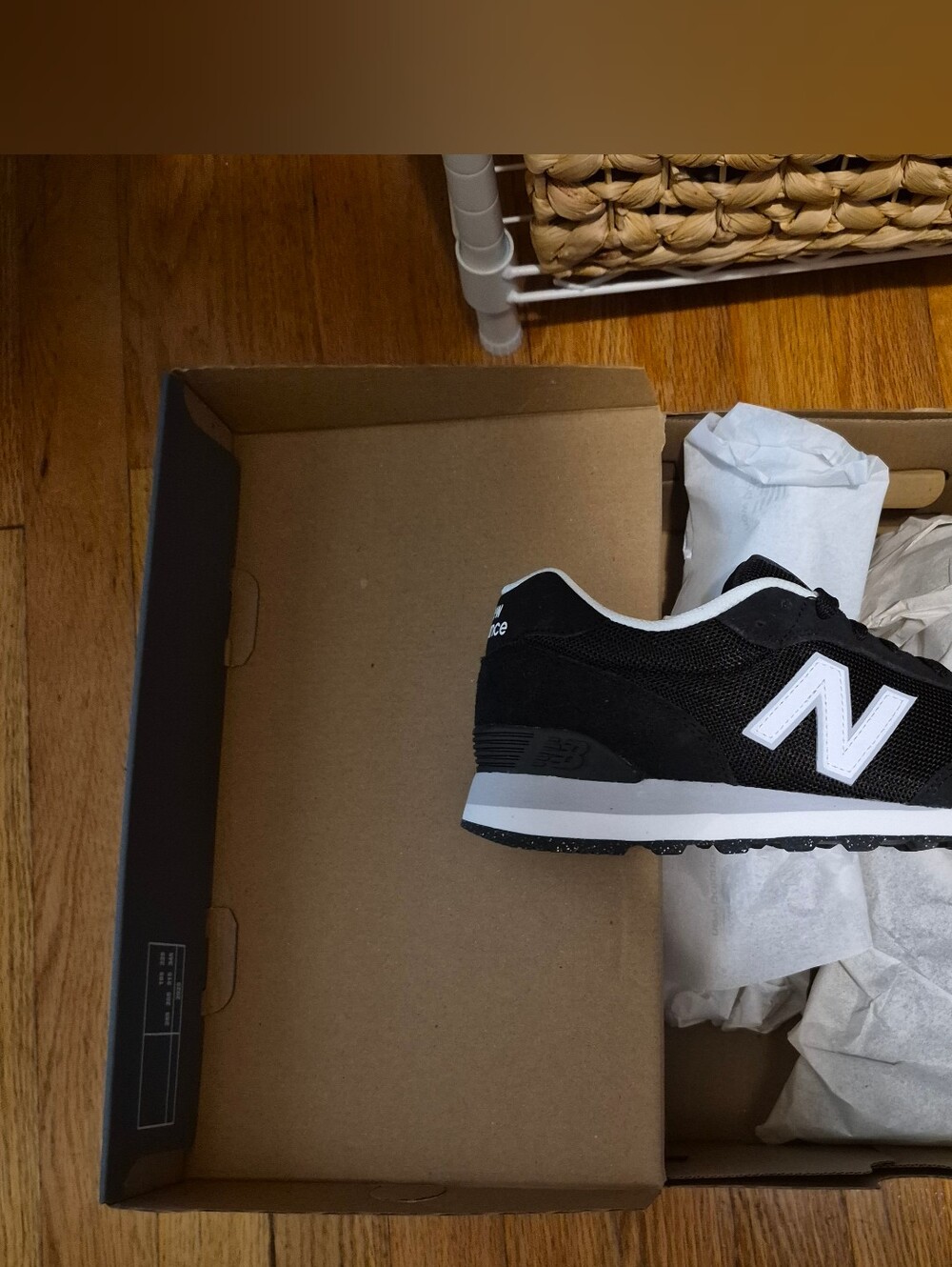 New Balance Women's Black and White 515 Size 9